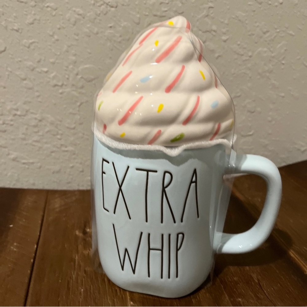 Rae Dunn Extra Whip Mug Coffee Hot Chocolate Tea Cup